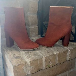 Express Faux Suede Boots